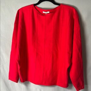 Vila Milano red dolman sleeve sweater | size M